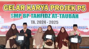 Serunya Pendidikan Karakter di SMP BP Tahfidz At-Taubah Lewat Proyek P5
